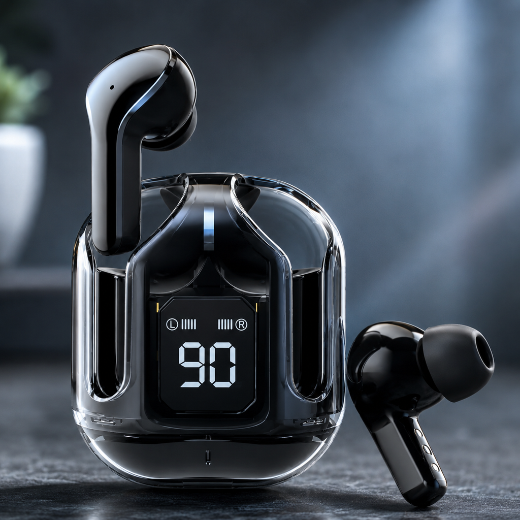 Crystal Wireless Earbuds