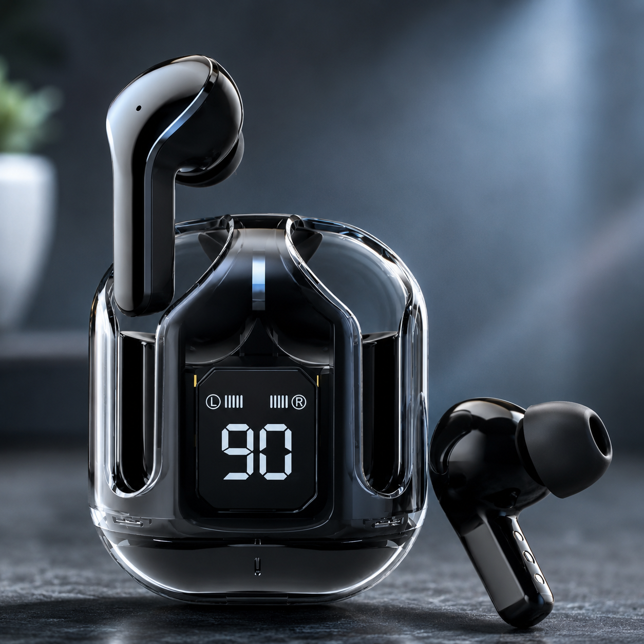 Crystal Wireless Earbuds