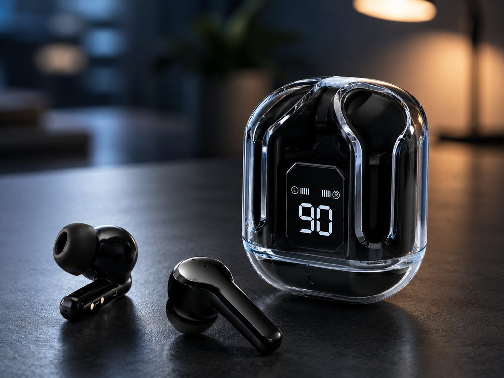 Crystal Wireless Earbuds