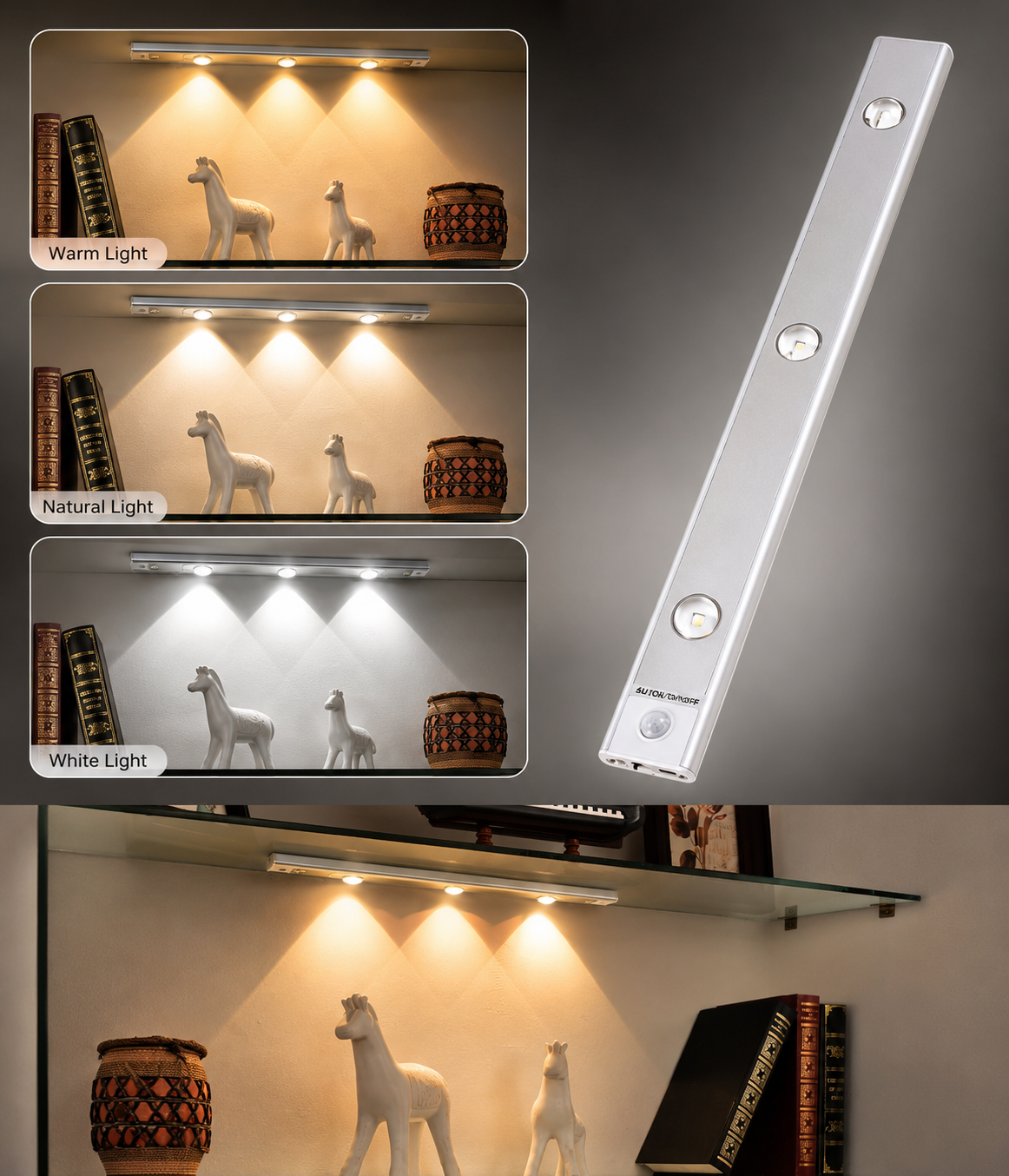 Motion Sensor Cabinet Light