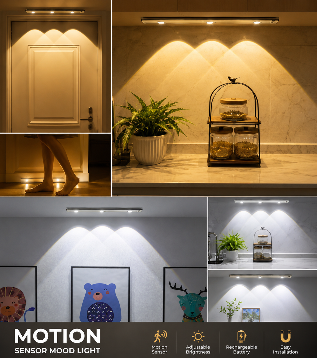 Motion Sensor Cabinet Light